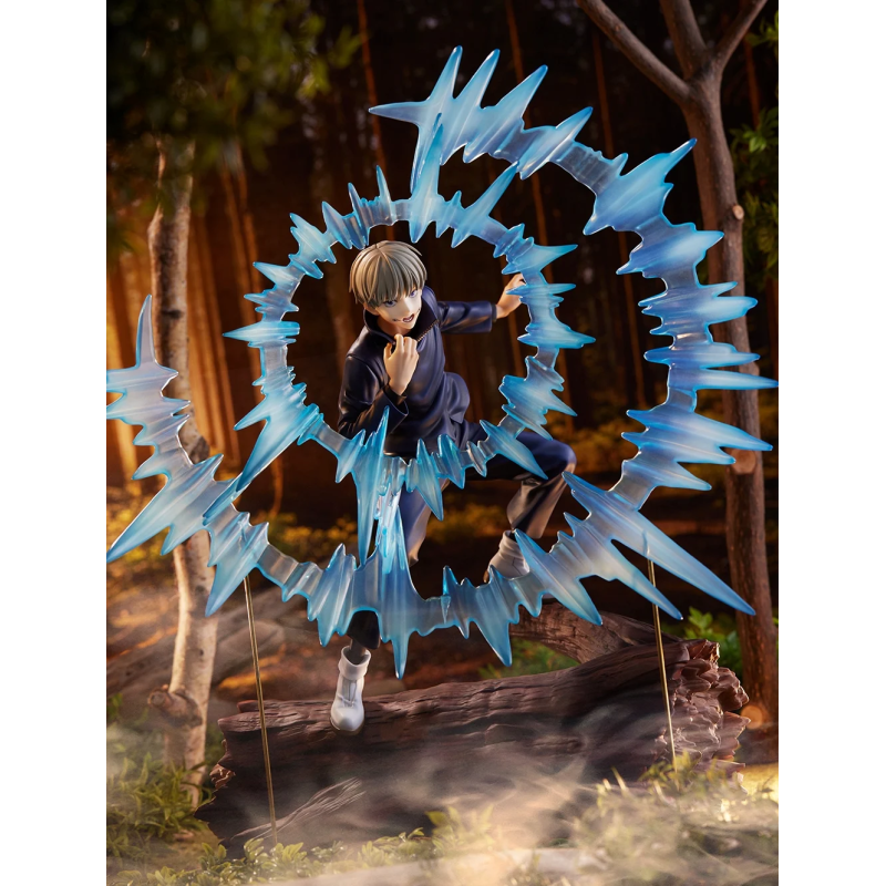 Figurine Toge Inumaki Jujutsu Kaisen avec effet d’énergie circulaire