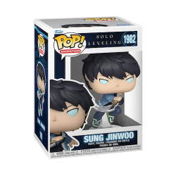 Boite Funko Pop Sung Jinwoo 1982 Solo Leveling