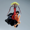 Figurine Luffy 15 cm Battle Record vue de profil droit
