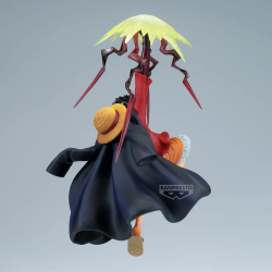 Figurine Luffy 15 cm Battle Record vue arrière