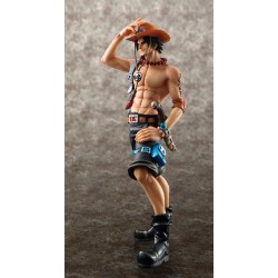Figurine Ace One Piece 23 cm vue de profil
