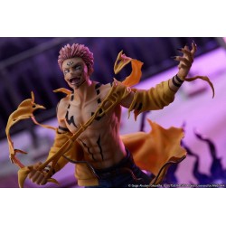 Figurine Sukuna Jujutsu Kaisen effet malédiction mise en situation